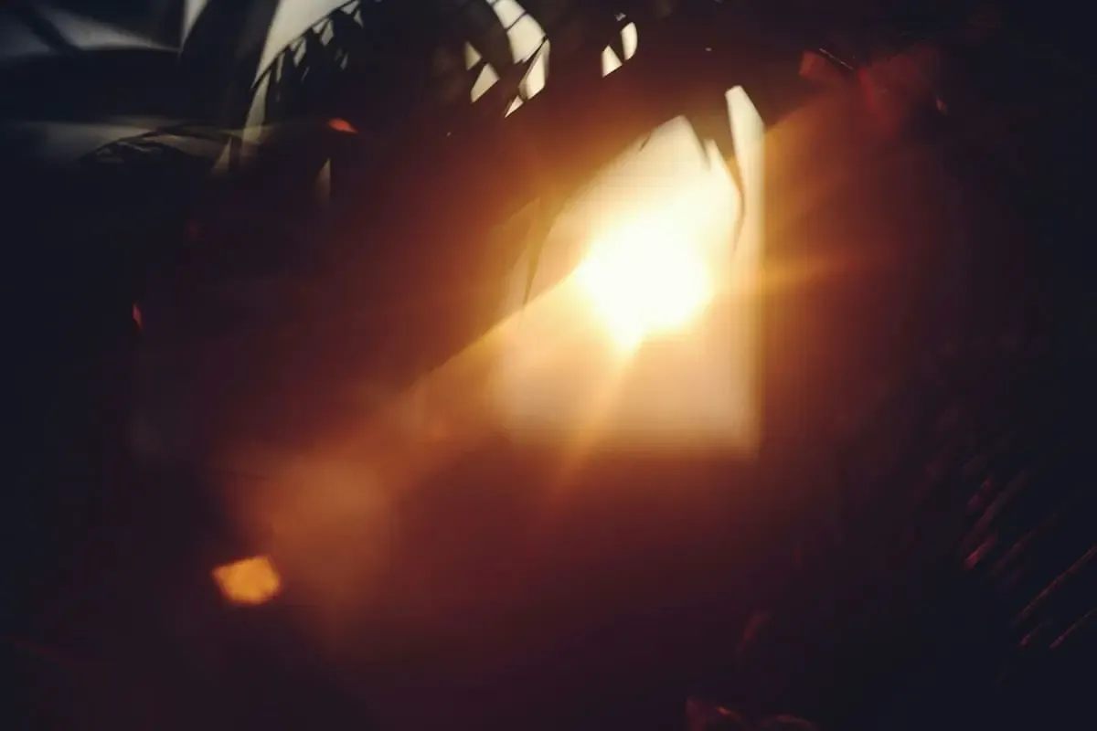 rayon de lumière vu par un astigmate